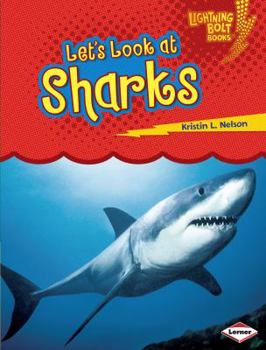 Library Binding Let's Look at Sharks Book