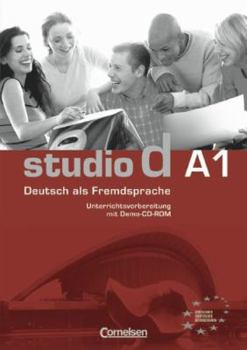 Paperback studio d A1: Unterrichtsvorbereitung [French] Book