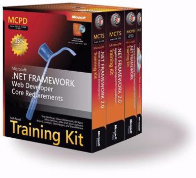 Paperback McPd Self-Paced Training Kit (Exams 70-536, 70-528, 70-547): Microsofta .Net Framework Web Developer Core Requirements: Microsoft .Net Framework Web D Book