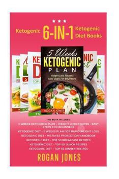 Paperback Ketogenic: 6-in-1 Box Set Ketogenic Diet Books Book