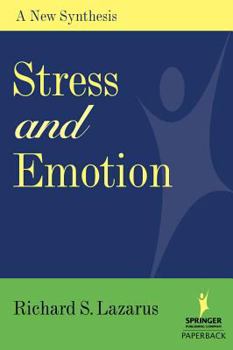 Paperback Stress and Emotion: A New Synthesis Book