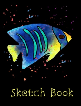 Sketch Book: 8.5x11 inch blank sketchbook for kids, teens, adults, & artists of all ages!