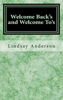 Paperback Welcome Back's and Welcome To's Book