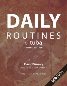 Spiral-bound Daily routines : for tuba Book