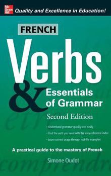 Hardcover French Verbs & Essentials of Grammar Book