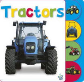 Hardcover Tabbed Tractors (Busy Baby) Book