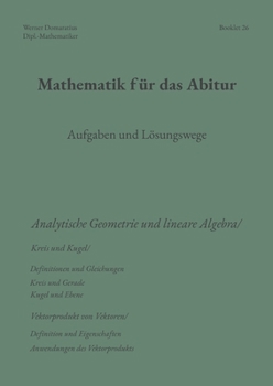 Paperback Mathematik für das Abitur: Booklet 26 [German] Book