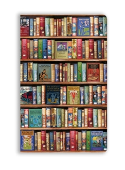 Misc. Bodleian Libraries: Hobbies & Pastimes Vintage Bookshelves (Soft Touch Journal) Book