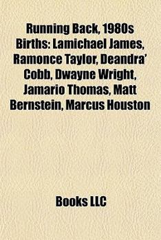 Running Back, 1980s Birth Introduction: Lamichael James, Ramonce Taylor, Deandra' Cobb, Dwayne Wright, Jamario Thomas, Matt Bernstein