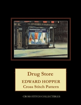 Paperback Drug Store: Edward Hopper Cross Stitch Pattern Book