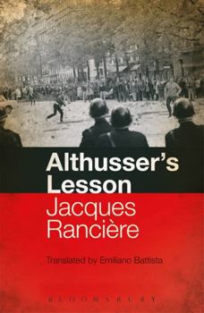 Paperback Althusser's Lesson Book