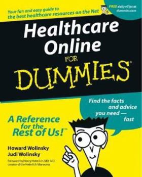 Paperback Healthcare Online for Dummies Book