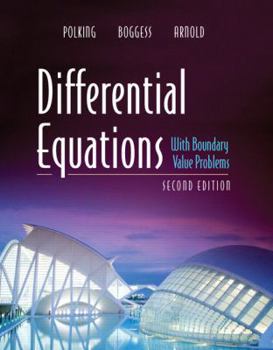 Hardcover Differential Equations with Boundary Value Problems Book