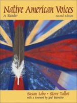 Paperback Native American Voices: A Reader Book