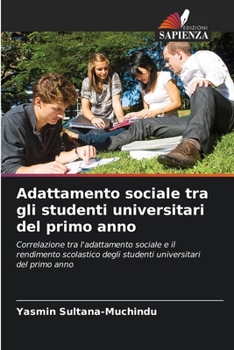 Paperback Adattamento sociale tra gli studenti universitari del primo anno [Italian] Book