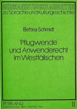 «Pflugwende» Und Anwenderecht Im Westfaelischen