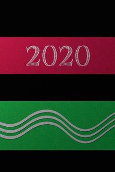 2020: Agenda - Planificateur Hebdomadaire et Mensuel - Agenda semainier 2020 - Calendrier des semaines 2020 - 20 pages Adresses - 12 pages relev� de temps - design d'art
