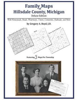 Paperback Family Maps of Hillsdale County, Michigan Book
