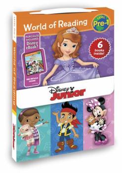 Hardcover World of Reading Disney Junior Boxed Set: Pre-Level 1 | Purchase Includes Disney eBook! Book
