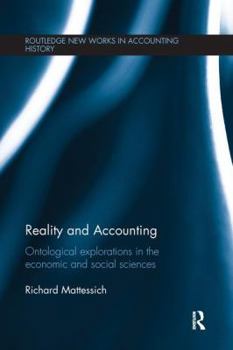 Paperback Reality and Accounting: Ontological Explorations in the Economic and Social Sciences Book
