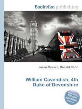 Paperback William Cavendish, 4th Duke of Devonshire Book