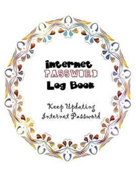 Paperback Internet Password Log Book Keep Updating Internet Password Book