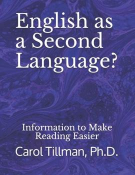 Paperback English as a Second Language?: Information to Make Reading Easier Book