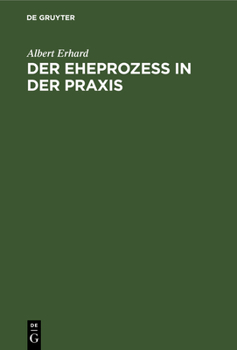 Hardcover Der Eheprozeß in Der PRAXIS [German] Book