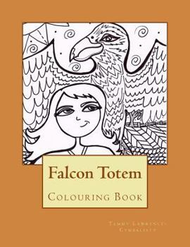 Paperback Falcon Totem: Adult Colouring Book