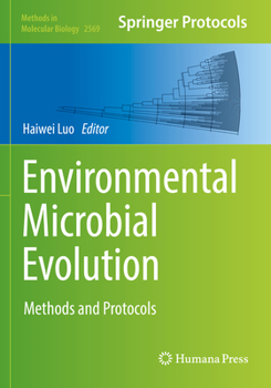 Paperback Environmental Microbial Evolution: Methods and Protocols Book