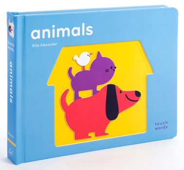 Board book Touchwords: Animals Book