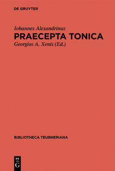 Hardcover Praecepta Tonica [Greek, Ancient (To 1453)] Book
