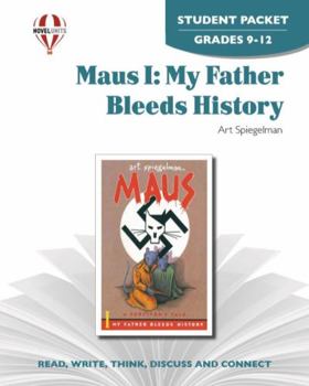 Paperback Maus 1: My Father Bleeds History - Student Packet by Novel Units Book