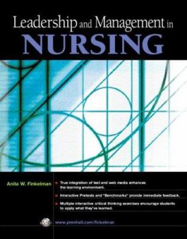 Paperback Leadership and Management in Nursing Book