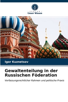 Paperback Gewaltenteilung in der Russischen Föderation [German] Book