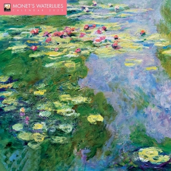 Calendar Monet's Waterlilies Wall Calendar 2023 (Art Calendar) Book