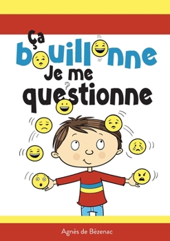 Paperback Ça bouillonne, je me questionne [French] [Large Print] Book