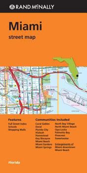 Map Rand McNally: Miami Street Map Book
