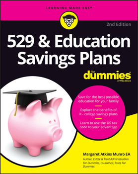 Paperback 529 & Education Savings Plans for Dummies Book