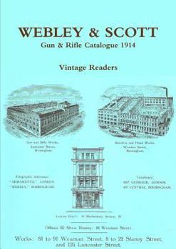 Paperback Webley & Scott 1914 Gun & Rifle Wholesale Catalogue Book