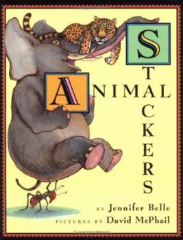 Hardcover Animal Stackers Book