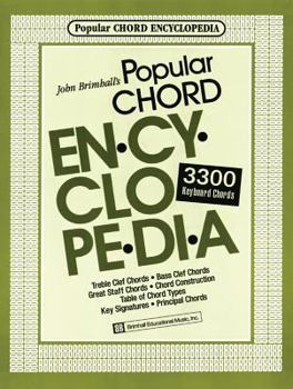 Paperback John Brimhall's Popular Chord Encyclopedia Book