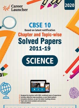 Paperback CBSE Class X 2020 - Chapter and Topic-wise Solved Papers 2011-2019 Science (All Sets - Delhi & All India) Book