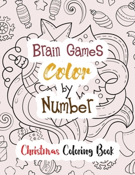 Brain Games Color by Number: Christmas Coloring Book, Color by Number Books, A Christian Coloring Book gift card alternative, Guided Coloring Book for Beginners