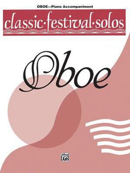 Paperback Classic Festival Solos (Oboe), Vol 1: Piano Acc. Book