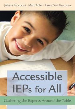 DVD Accessible IEPs for All: Gathering the Experts Around the Table Book