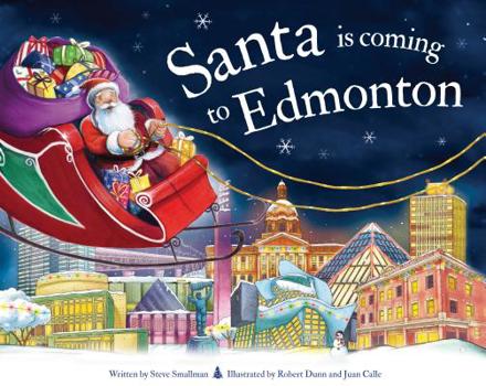 Hardcover Santa Is Coming to Edmonton Book