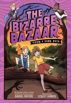 Paperback The Bizarre Bazaar: Down a Dark Path (a Graphic Novel) Book