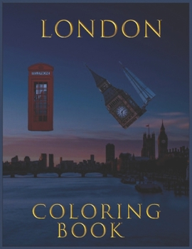 Paperback London Coloring Book