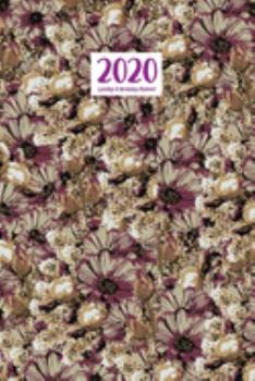 Paperback 2020 Weekly & Monthly Planner: January 1, 2020 - December 31, 2020 Priorities and To Do Column Goals Setting Page Brown Daisy Book